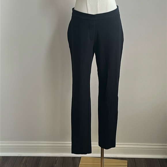 Theory Women’s Stretch Pull On Quiet Luxury Office Career Minimalist Trousers 6 - Picture 1 of 9